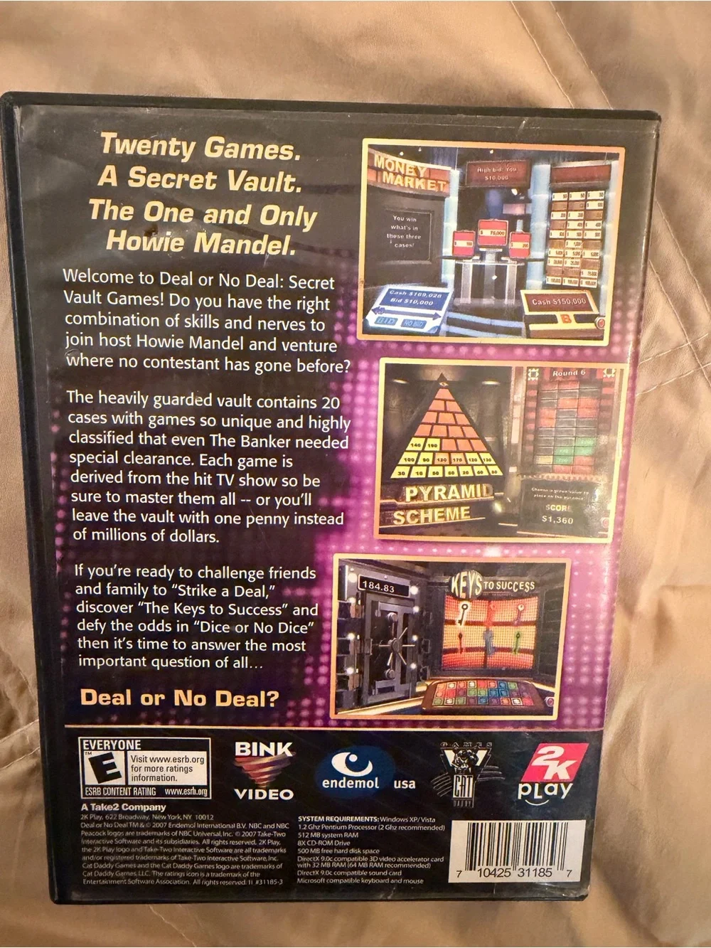 Deal or No Deal: Secret Vault Games PC - Howie Mandel
